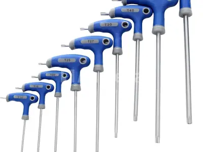 Set van 9 KRAFT&DELE torx-sleutels – kavel bij Auctelia, Aye