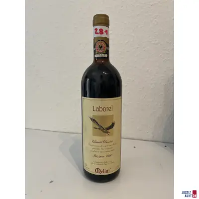 Melini Laborel Chianti Classico Riserva – kavel bij Justiz-Auktion, Leipzig