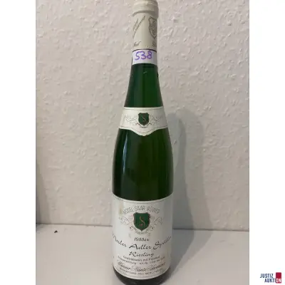 Merler Adler Riesling Spätlese – kavel bij Justiz-Auktion, Leipzig
