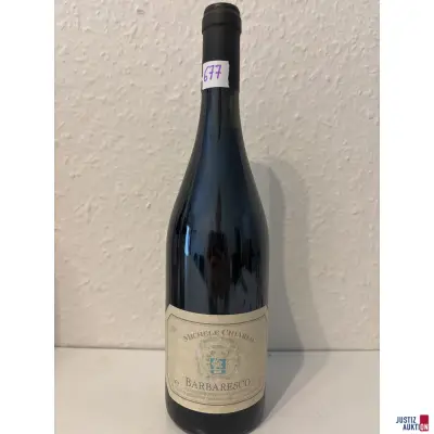 Michele Chiarlo Barbaresco – kavel bij Justiz-Auktion, Leipzig