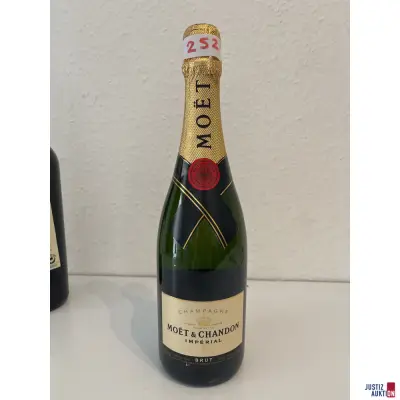 Moet & Chandon Imperial Brut Champagne – kavel bij Justiz-Auktion, Leipzig