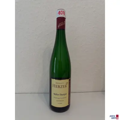 Naumburger Steinmeister Weingut Herzer Müller-Thurgau – kavel bij Justiz-Auktion, Leipzig