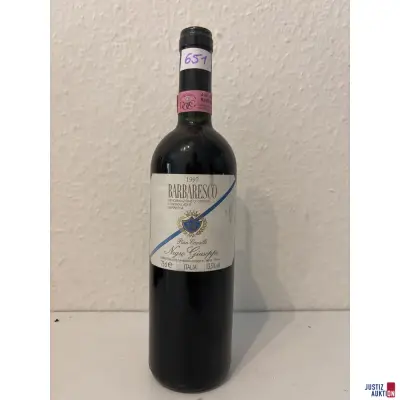 Negro Guiseppe Pain Cavallo Barbaresco – kavel bij Justiz-Auktion, Leipzig