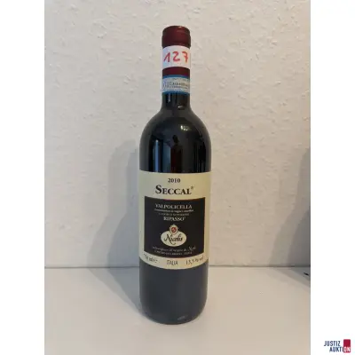 Nicolis Seccal Valpolicella Ripasso Classico Superiore – kavel bij Justiz-Auktion, Leipzig