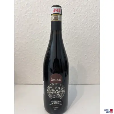 Paolo Cottini Amarone della Valpolicella Classico – kavel bij Justiz-Auktion, Leipzig