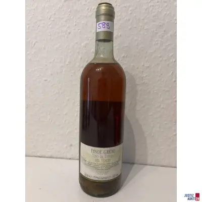 Pinot Grigio Vino da Tavola del Veneto – kavel bij Justiz-Auktion, Leipzig