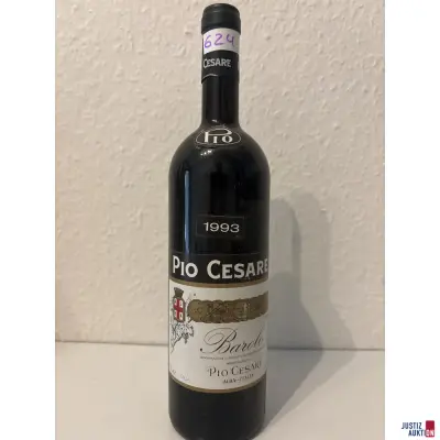 Pio Cesare Barolo – kavel bij Justiz-Auktion, Leipzig