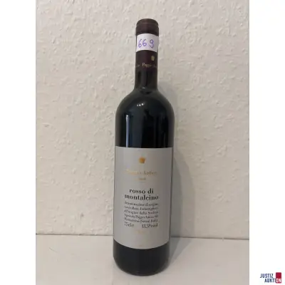 Poggio Antico Rosso di Montalcino – kavel bij Justiz-Auktion, Leipzig