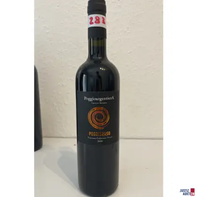 Poggio Argentiera Cabernet Franc – kavel bij Justiz-Auktion, Leipzig