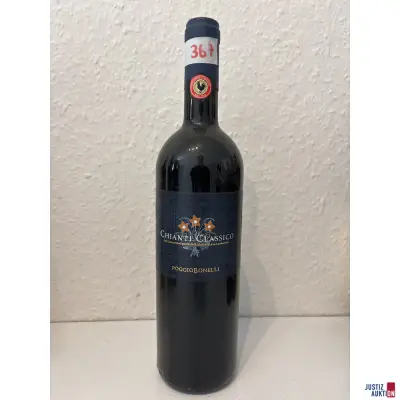 Poggio Bonelli Chianti Classico – kavel bij Justiz-Auktion, Leipzig