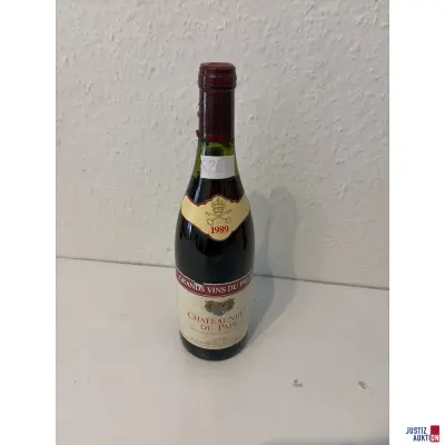 Reidemeister & Ulrichs Grands Chateauneuf-du-Pape – kavel bij Justiz-Auktion, Leipzig