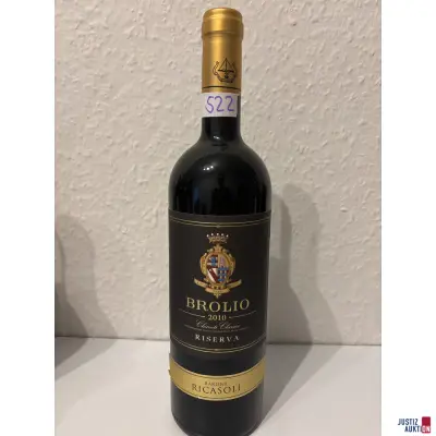Ricasoli Brolio Chianti Classico – kavel bij Justiz-Auktion, Leipzig