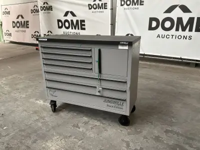 Jungwille JW48XXL Black Edition 272-delige gereedschapswagen (ongebruikt) – kavel bij Dome Auctions, Depot Deinze
