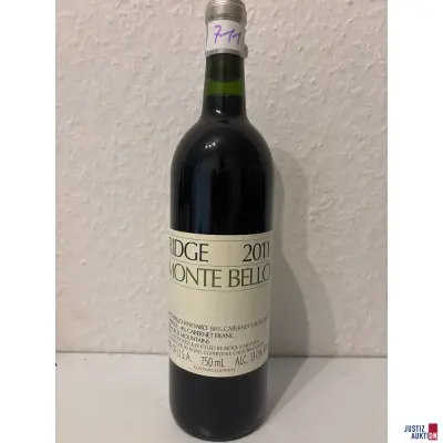 Ridge Vineyards Monte Bello – kavel bij Justiz-Auktion, Leipzig