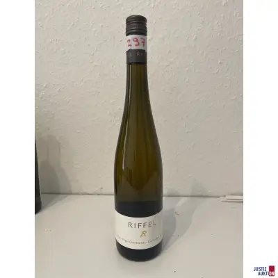 Riffel Tonmergel Binger Chardonnay – kavel bij Justiz-Auktion, Leipzig