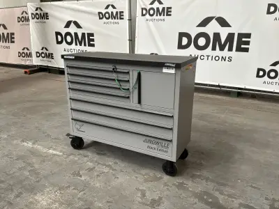 Jungwille JW48XXL Black Edition 272-delige gereedschapswagen (ongebruikt) – kavel bij Dome Auctions, Depot Deinze