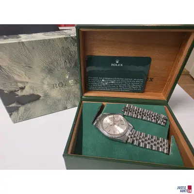 Rolex Datejust – kavel bij Justiz-Auktion, München