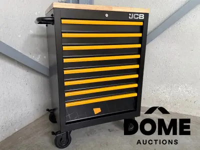 JCB 27” professionele gevulde gereedschapswagen – kavel bij Dome Auctions, Waasmunster