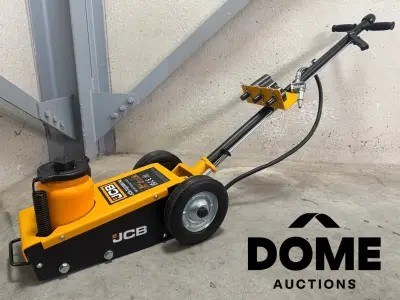 JCB 35 ton hydropneumatische garagekrik – kavel bij Dome Auctions, Waasmunster