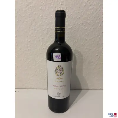 San Marzano Il Pumo Primitivo – kavel bij Justiz-Auktion, Leipzig