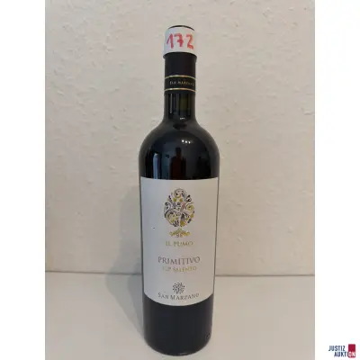 San Marzano Il Pumo Primitivo – kavel bij Justiz-Auktion, Leipzig