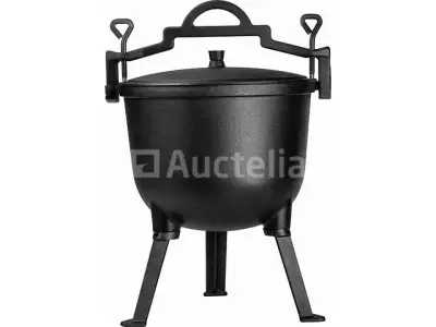Gietijzeren Zoekketel / Kookpot 10L – kavel bij Auctelia, Aye