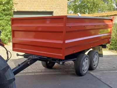 DUM-3 kipper aangangwagen – kavel bij Dome Auctions, Tielt