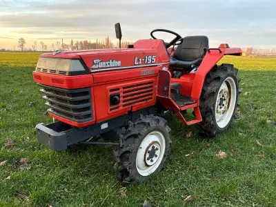 Kubota Sunshine L1-195 vierwielaangedreven minitractor – kavel bij Dome Auctions, Middelkerke