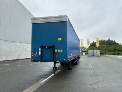 2017 Kögel Mega S-24-1 Schuifzeiltrailer – kavel bij Dome Auctions, Depot Deinze