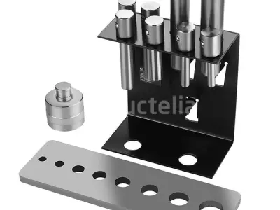 Adapters voor hydraulische pers - KRAFT&DELE-spils – kavel bij Auctelia, Aye