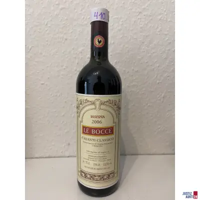Stefano Farina Le Bocce Chianti Classico – kavel bij Justiz-Auktion, Leipzig