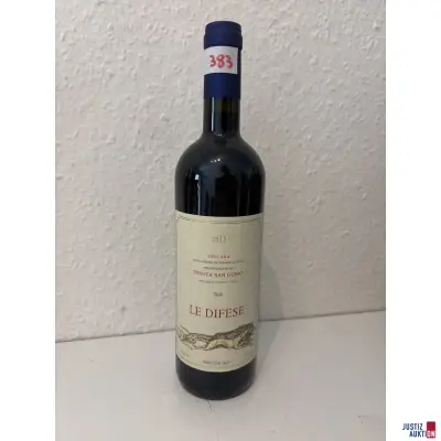 Tenuta San Guido Le Difese – kavel bij Justiz-Auktion, Leipzig