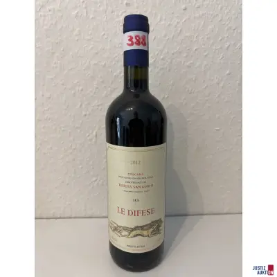 Tenuta San Guido Le Difese – kavel bij Justiz-Auktion, Leipzig