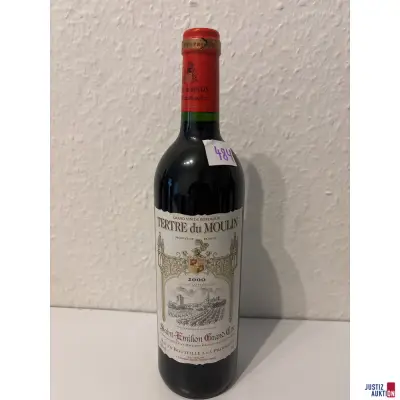 Tertre du Moulin Saint-Emilion Grand Cru – kavel bij Justiz-Auktion, Leipzig