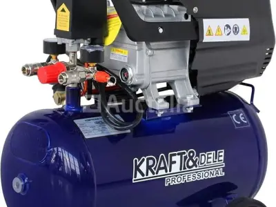 24L 2800W KRAFT&DELE oliecompressor – kavel bij Auctelia, Aye