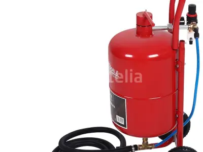 Siphon zandblaster 19l met accessoires KRAFT&DELE – kavel bij Auctelia, Aye