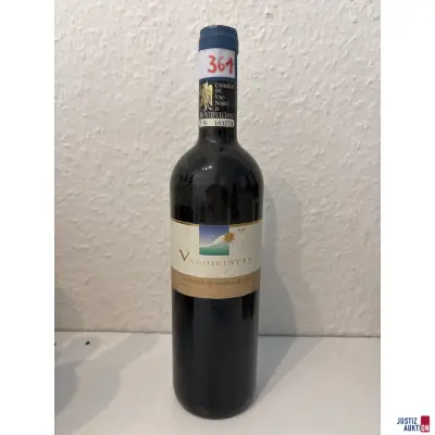 Valdipiatta Vino Nobile di Montepulciano – kavel bij Justiz-Auktion, Leipzig
