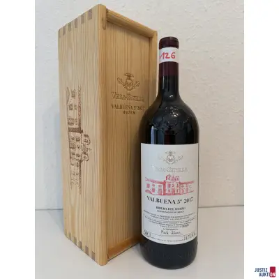 Vega Sicilia Valbuena 5°(Reserva) – kavel bij Justiz-Auktion, Leipzig