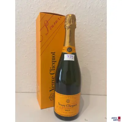 Veuve Clicquot Ponsardin Champagne – kavel bij Justiz-Auktion, Leipzig