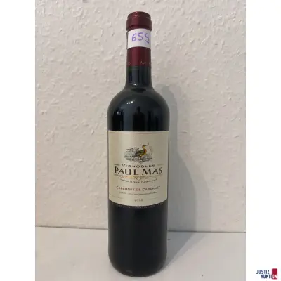 Vignobles Paul Mas Cabernet – kavel bij Justiz-Auktion, Leipzig