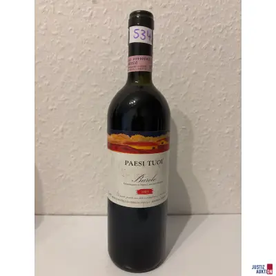 Vite Colte Paesi Tuoi Barolo – kavel bij Justiz-Auktion, Leipzig