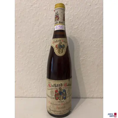 Weinhemmer Sybillenstein Spätlese Richard Haas – kavel bij Justiz-Auktion, Leipzig
