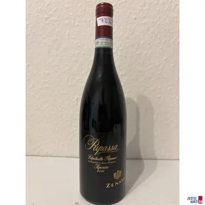 Zenato Ripassa Valpolicella Ripasso Superiore – kavel bij Justiz-Auktion, Leipzig