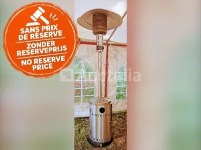 Buitenverwarmer op gas – kavel bij Auctelia, Malle