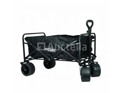 Opvouwbare transporttrolley 160l KRAFT&DELE – kavel bij Auctelia, Aye
