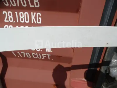 60 m 30mm witte pvc-platen – kavel bij Auctelia, Aye