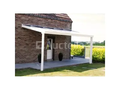 6x3m RAL 9016 pergola's (kant-en-klaar bouwpakket) – kavel bij Auctelia, Aye