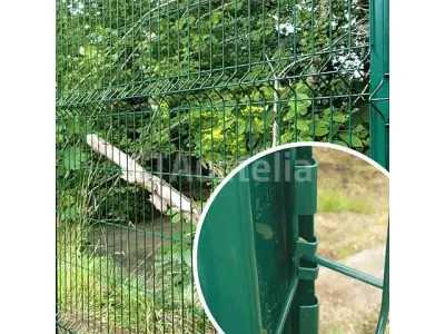 10 vierkante RAL 7016 aluminium palen van 120 cm – kavel bij Auctelia, Aye