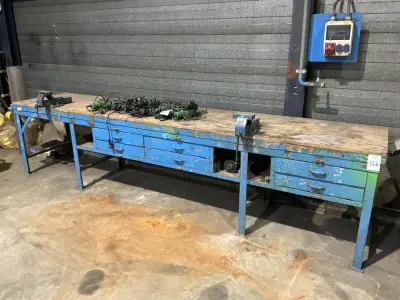 Werkbank – kavel bij Dome Auctions, Rotterdam