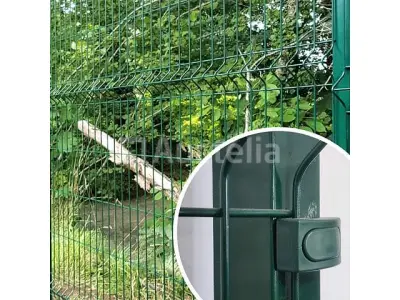 10 vierkante RAL 7016 aluminium palen van 120 cm – kavel bij Auctelia, Aye